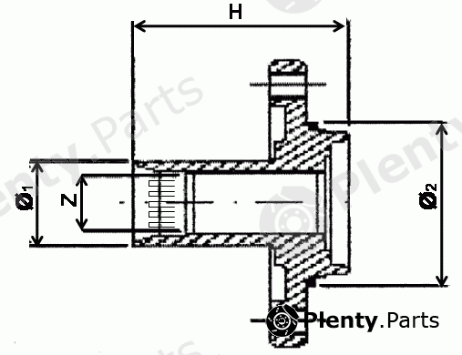  RUVILLE part 486902 Wheel Hub