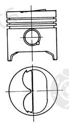  KOLBENSCHMIDT part 92231630 Piston