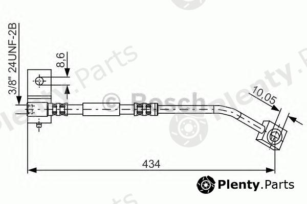  BOSCH part 1987481333 Brake Hose
