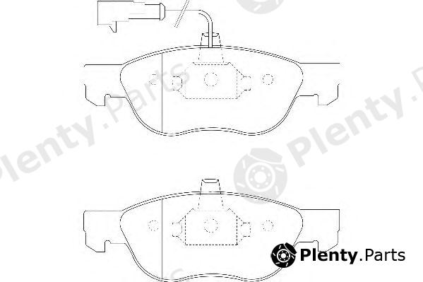  WAGNER part WBP21927A Brake Pad Set, disc brake