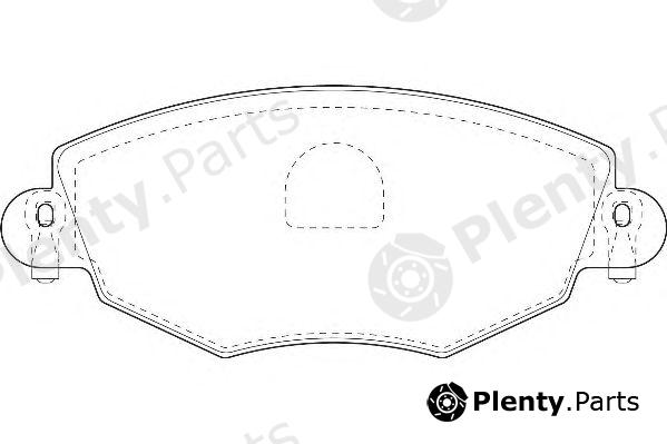  WAGNER part WBP23279A Brake Pad Set, disc brake