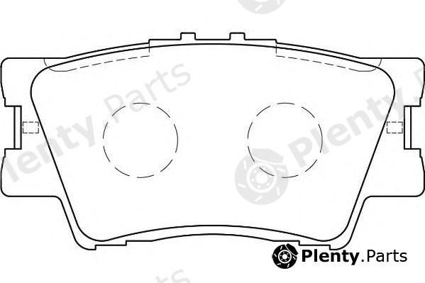  WAGNER part WBP24338A Brake Pad Set, disc brake