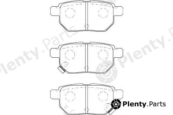  WAGNER part WBP24610A Brake Pad Set, disc brake