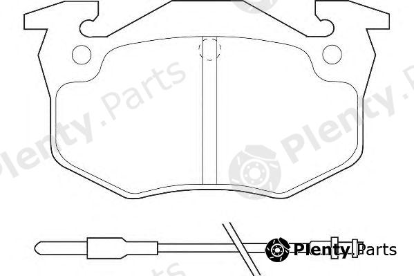  WAGNER part WBP20973A Brake Pad Set, disc brake