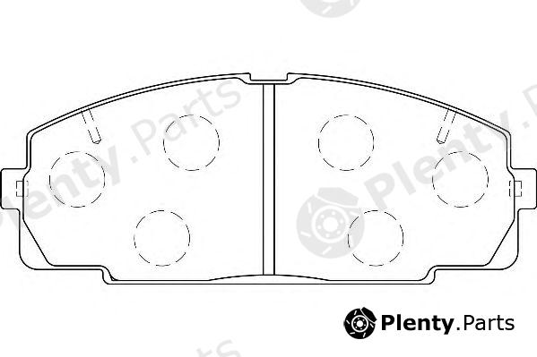  WAGNER part WBP21468A Brake Pad Set, disc brake