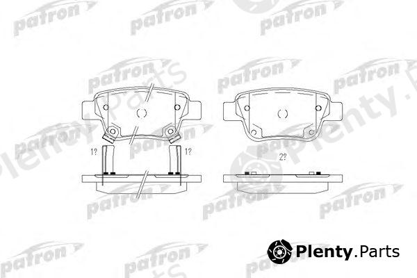  PATRON part PBP1649 Brake Pad Set, disc brake