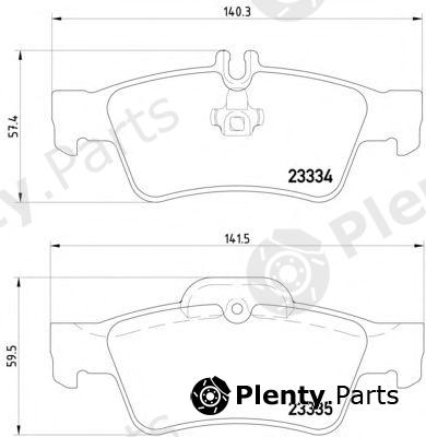  TEXTAR part 2333481 Brake Pad Set, disc brake