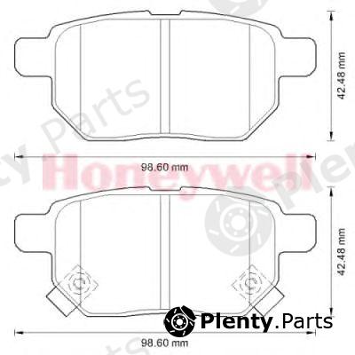  BENDIX part 572591B Brake Pad Set, disc brake