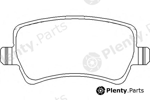  BREMBO part P24078 Brake Pad Set, disc brake