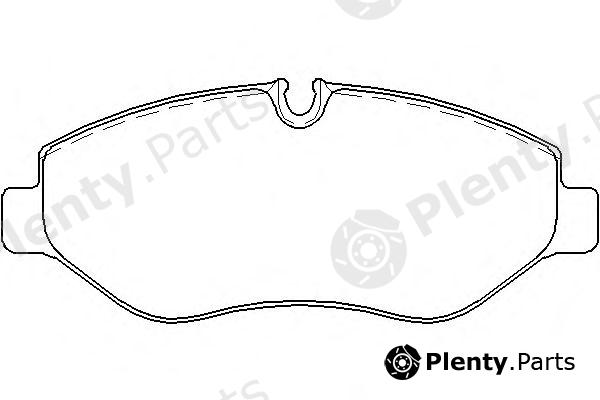  BREMBO part P50085 Brake Pad Set, disc brake