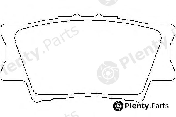  BREMBO part P83089 Brake Pad Set, disc brake