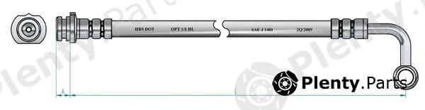  NK part 8522102 Brake Hose