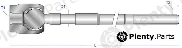  MOOG part AMGEV128 Tie Rod Axle Joint