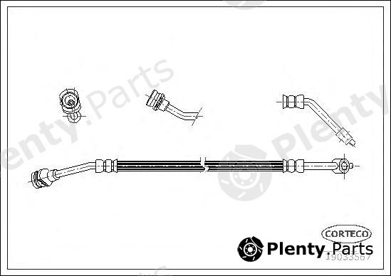  CORTECO part 19033567 Brake Hose