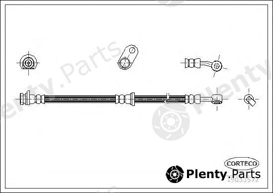  CORTECO part 19033572 Brake Hose