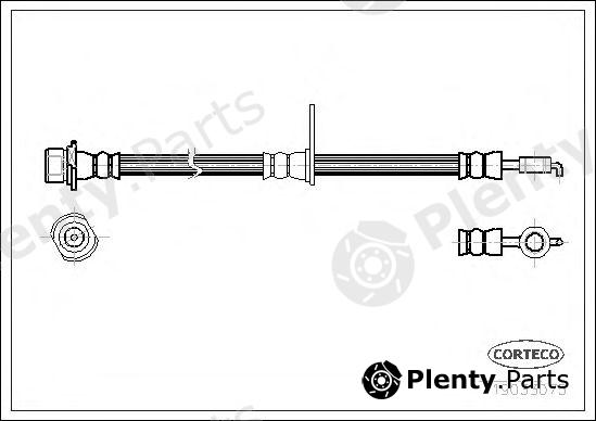  CORTECO part 19033075 Brake Hose