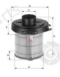  SOFIMA part S7203A Air Filter