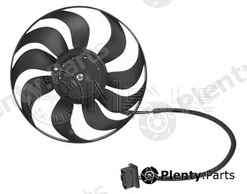  MEYLE part 1209004346 Fan, radiator