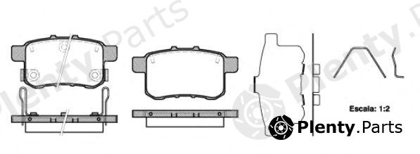  ROADHOUSE part 21332.12 (2133212) Brake Pad Set, disc brake