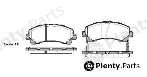  REMSA part 140700 Brake Pad Set, disc brake