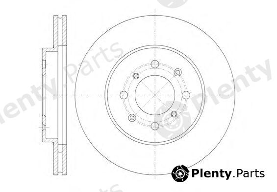  REMSA part 61357,10 (6135710) Brake Disc