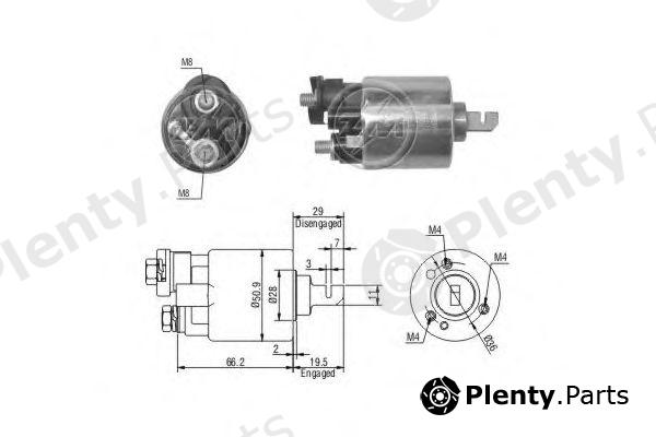  ERA part ZM608 Solenoid Switch, starter