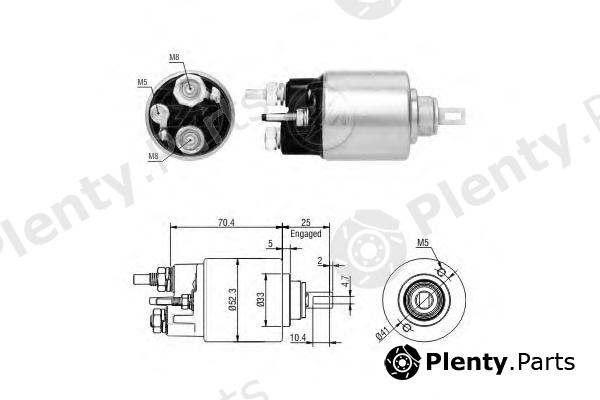  ERA part ZM6271 Solenoid Switch, starter