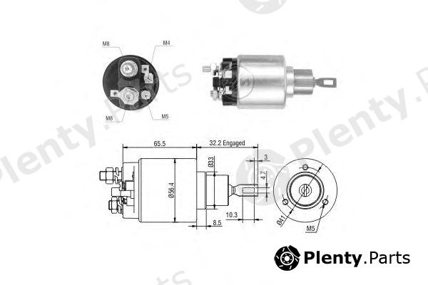  ERA part ZM874 Solenoid Switch, starter