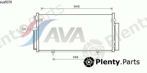  AVA QUALITY COOLING part SUA5078 Condenser, air conditioning