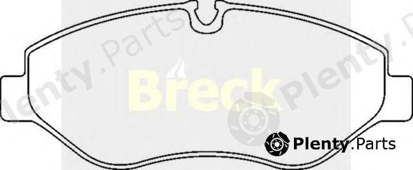  BRECK part 291920070300 Brake Pad Set, disc brake