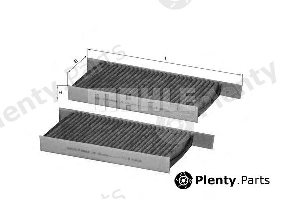  MAHLE ORIGINAL part LAK426/S (LAK426S) Filter, interior air