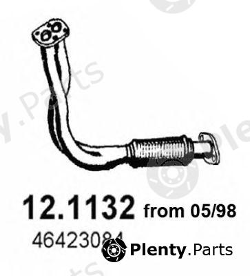  ASSO part 12.1132 (121132) Exhaust Pipe
