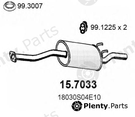  ASSO part 15.7033 (157033) End Silencer