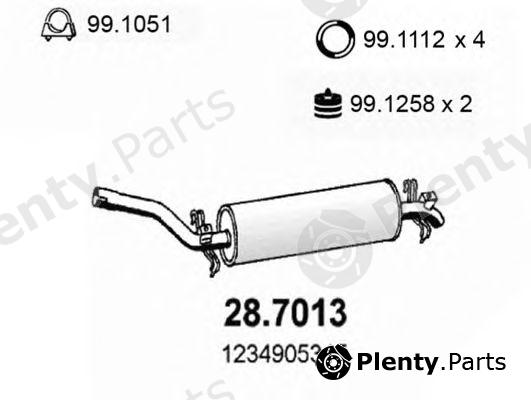  ASSO part 28.7013 (287013) End Silencer