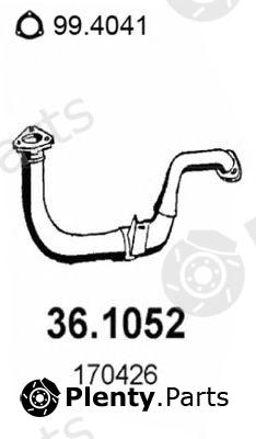  ASSO part 36.1052 (361052) Exhaust Pipe