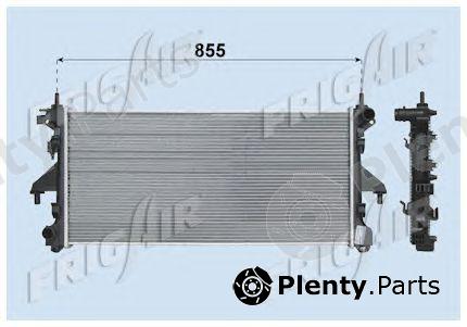  FRIGAIR part 0204.2037 (02042037) Radiator, engine cooling