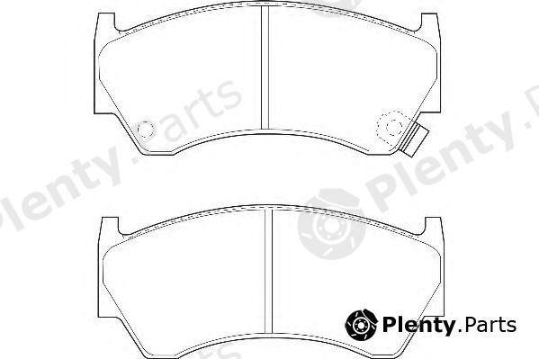  WAGNER part WBP23004A Brake Pad Set, disc brake