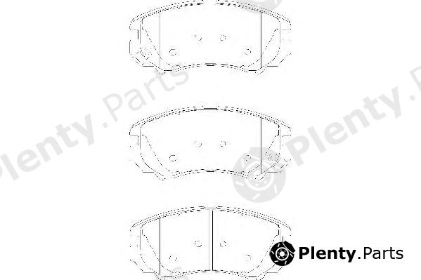  WAGNER part WBP23891A Brake Pad Set, disc brake