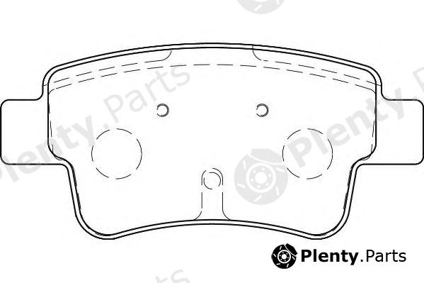  WAGNER part WBP24349A Brake Pad Set, disc brake
