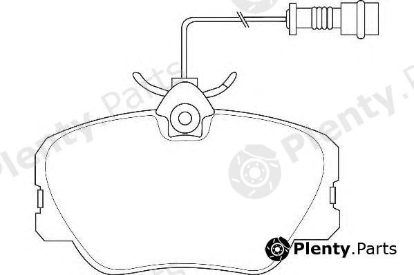  WAGNER part WBP20941A Brake Pad Set, disc brake