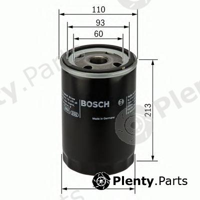  BOSCH part F026407049 Oil Filter