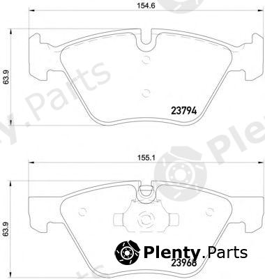  TEXTAR part 2379481 Brake Pad Set, disc brake