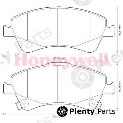  JURID part 572600J Brake Pad Set, disc brake