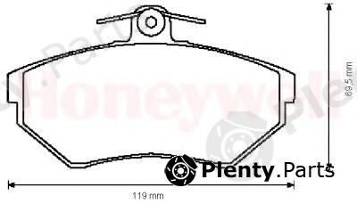  BENDIX part 571969B Brake Pad Set, disc brake