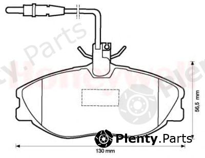 BENDIX part 573000B Brake Pad Set, disc brake