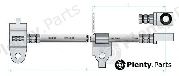  NK part 8525126 Brake Hose