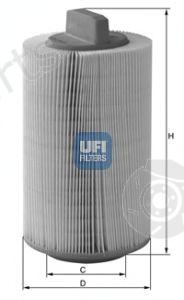  UFI part 27.486.00 (2748600) Air Filter