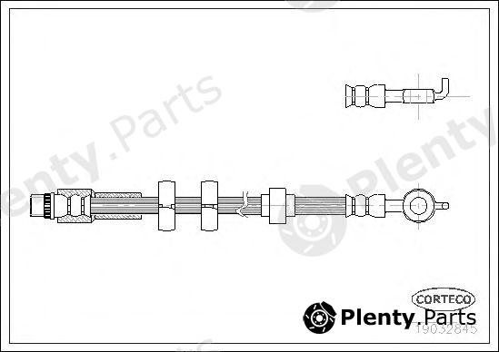  CORTECO part 19032845 Brake Hose