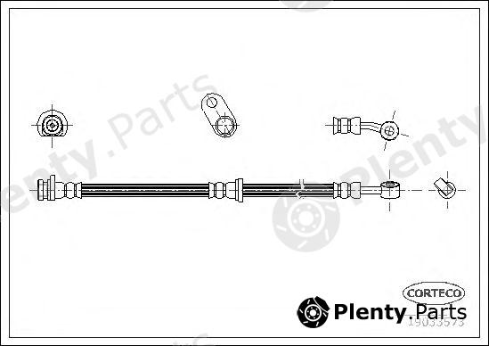  CORTECO part 19033573 Brake Hose