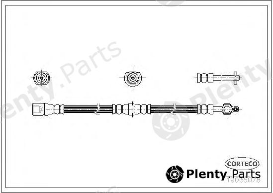 CORTECO part 19035078 Brake Hose
